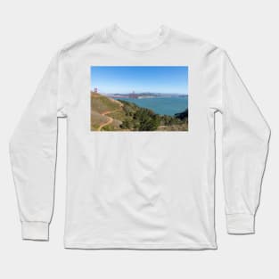 San Francisco Bay and the Golden Gate Bridge Long Sleeve T-Shirt